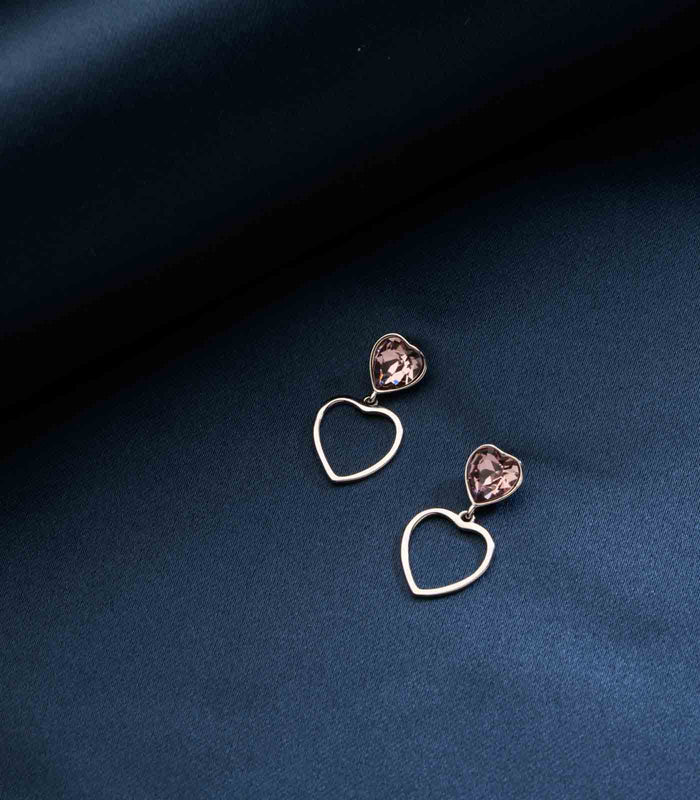 Everyday Heart Earrings (Silver)