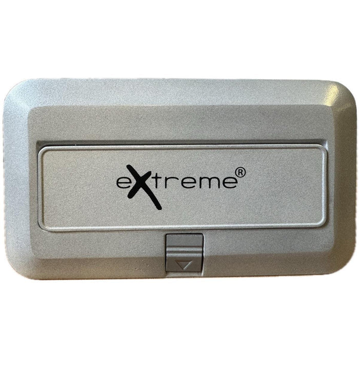EXTREME GB4XM GROUND BOX DA INCASSO CON 4 CONNETTORI XLR MASCHIO - TechSoundSystem.com