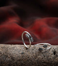 Fancy Toe Rings (Silver)