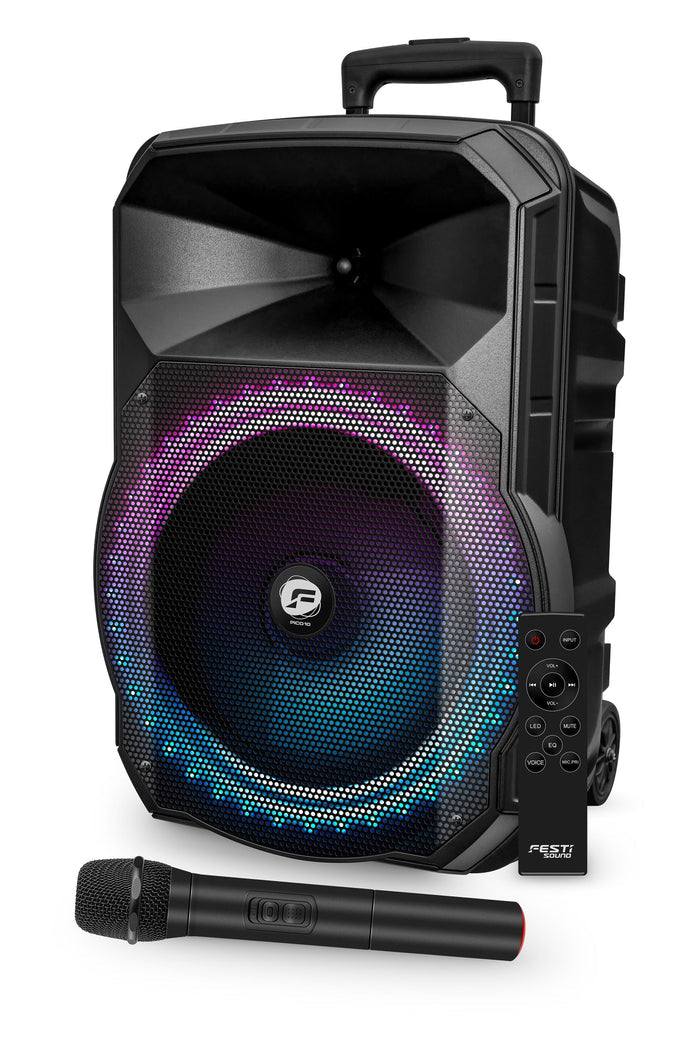 FESTI SOUND PICO 10 Box a led amplificato 300W - TechSoundSystem.com