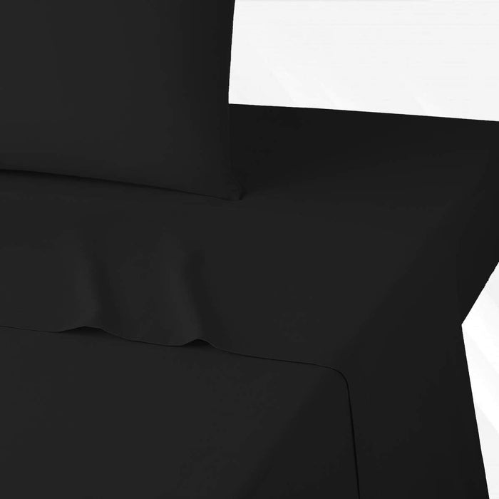 Fitted Sheet 200 Thread Count 100% Egyptian Cotton Plain Dyed Bed Sheets