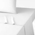 Fitted Sheet 200 Thread Count 100% Egyptian Cotton Plain Dyed Bed Sheets