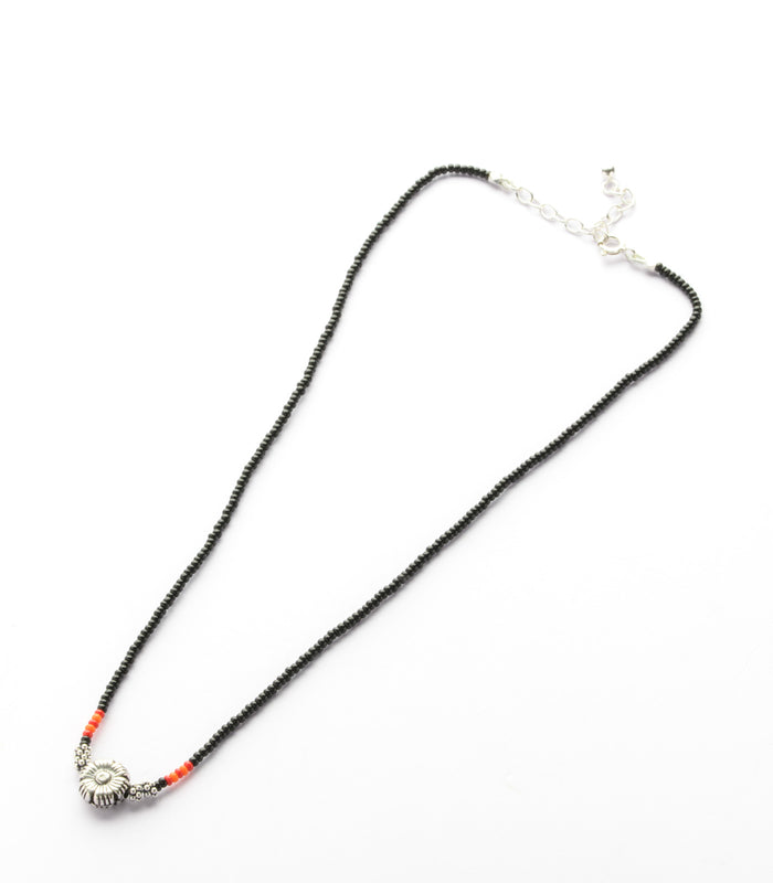 Floral Antique Mangalsutra (Silver)