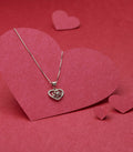 Floral Heart Necklace