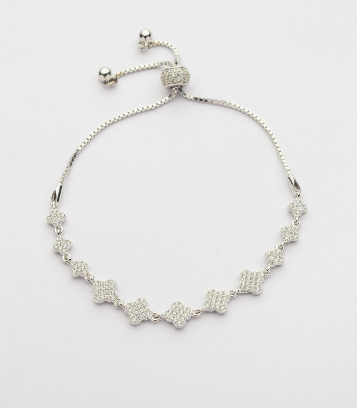 For Lovely Drama Bracelet (Silver)