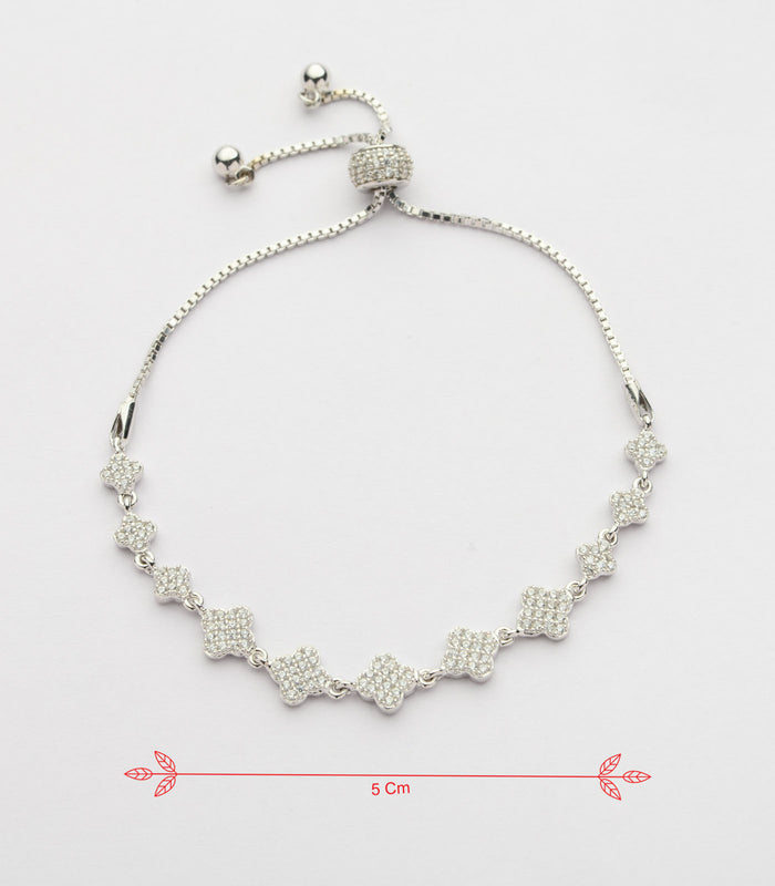 For Lovely Drama Bracelet (Silver)