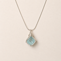 Fluorite Ghosting handmade necklace by OddJoy