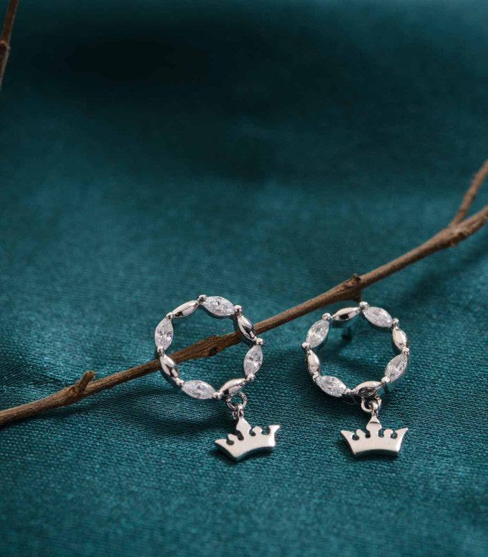 Hanging Crown Tops (Silver)