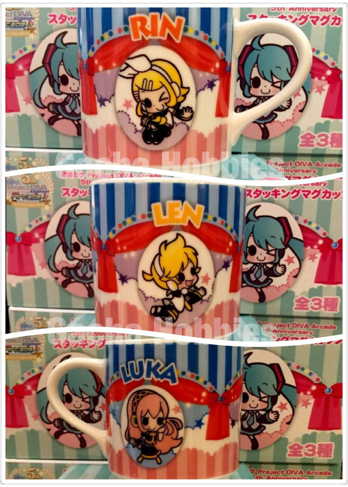 Hatsune Miku Project Diva Arcade 5th Anniversary Mug (In-stock)