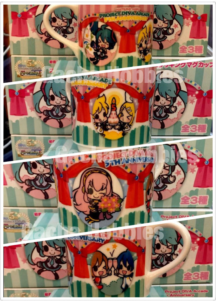 Hatsune Miku Project Diva Arcade 5th Anniversary Mug (In-stock)