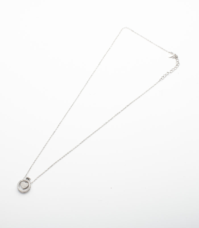 Heart Necklace (Silver)