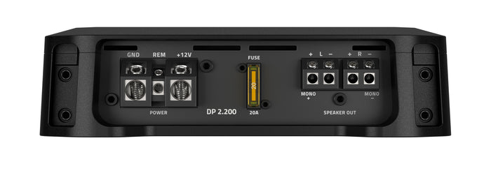 Hertz DP 2.200 Amplificatore stereo per auto 2 canali Classe AB 2x130W 2ohm