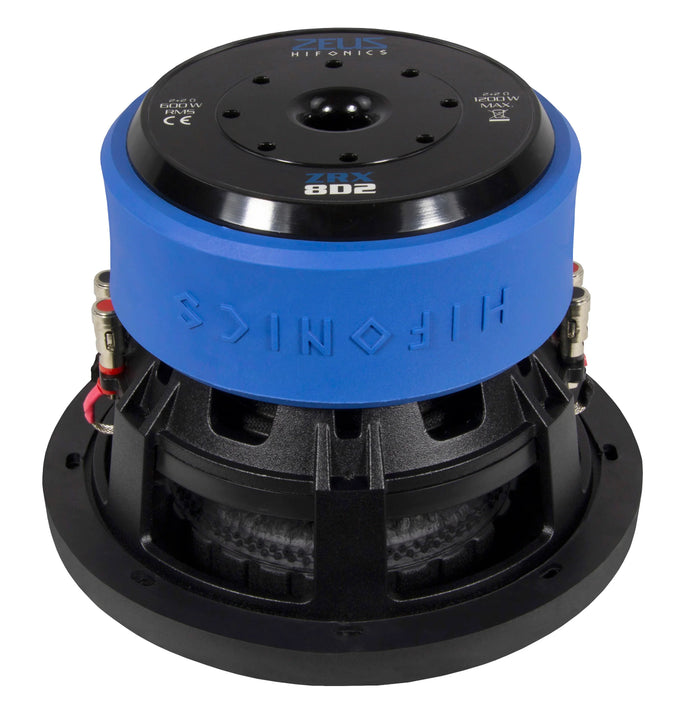 Hifonics ZRX-8D2 subwoofer da 200mm 2+2 Ohm 1200W