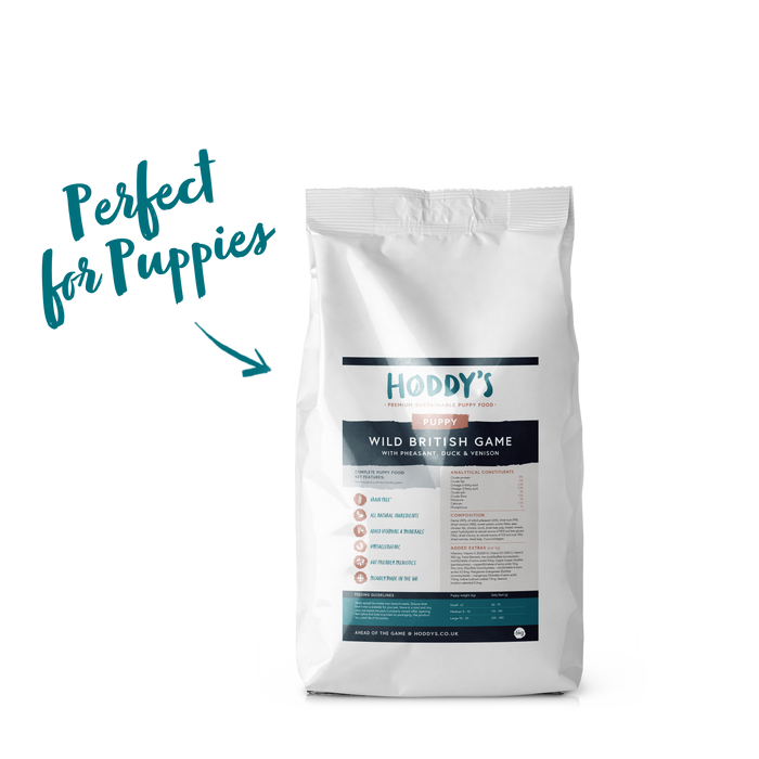 Hoddy's Wild British Game for Puppies - 6kg - Premium  from Hoddy's Premium Dog Food - Just £45! Shop now at Hoddy's Premium Dog Food
