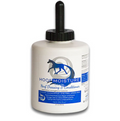 Bottle of Hoof Moisture hoof dressing and conditioner on a white background