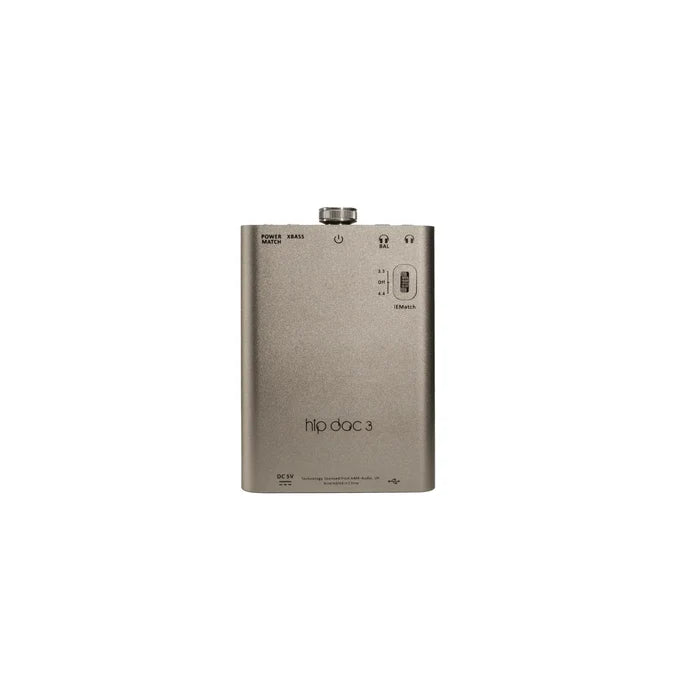 IFI HIP DAC3 Amplificatore per cuffie e DAC portatile di alta qualità 32bit/384kHz DSD256 MQA