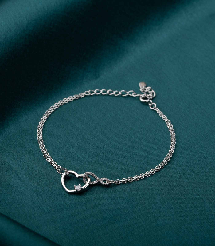 Infinite Love Bracelet (Silver)