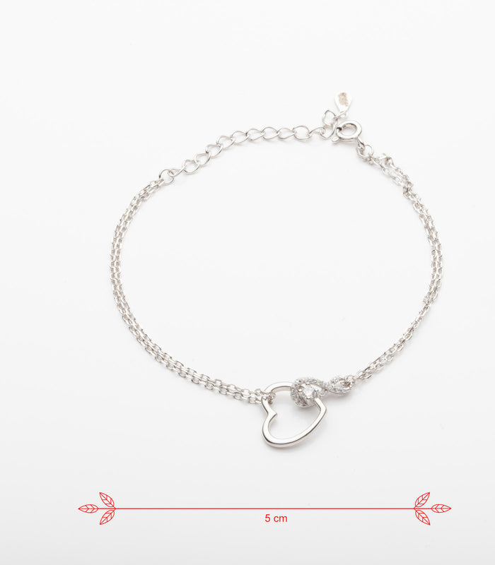 Infinite Love Bracelet (Silver)
