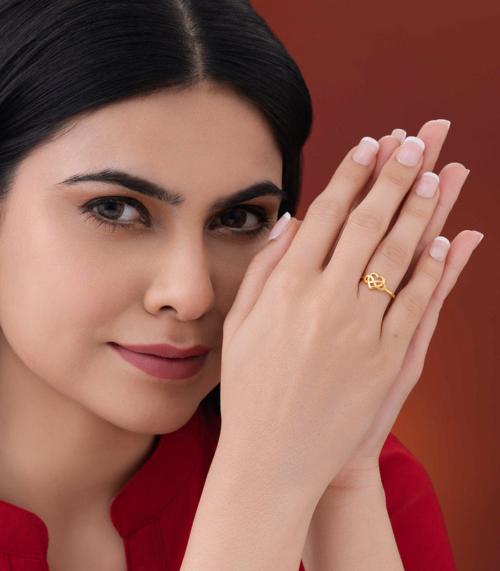 Infinite Love Gold Finger Ring
