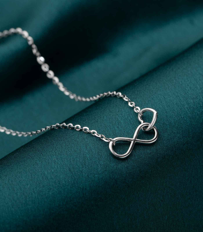 Infinite Love Necklace (Silver)
