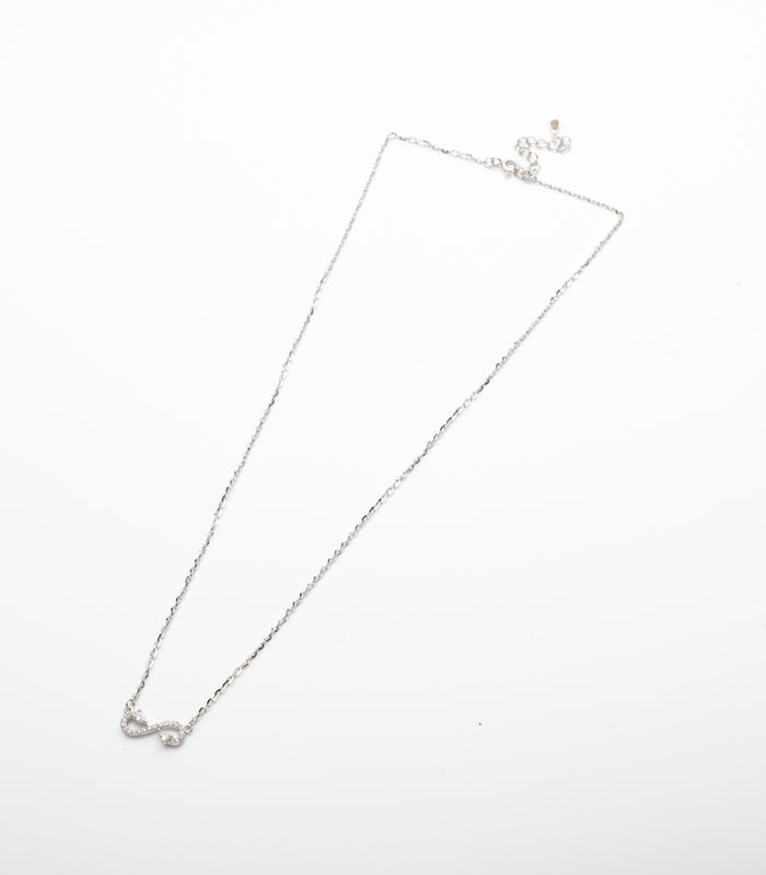 Infinity Necklace (Silver)