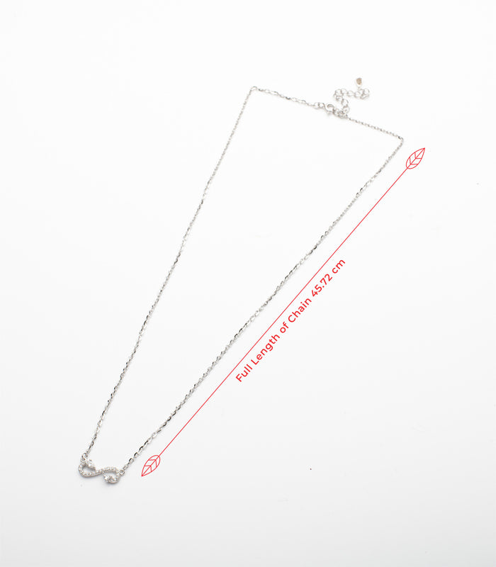 Infinity Necklace (Silver)