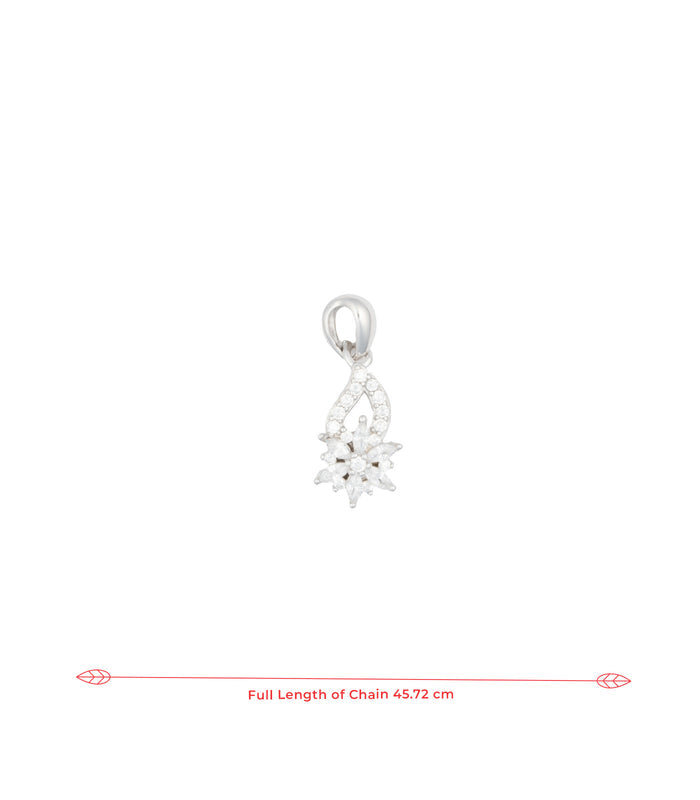 Infinity Star Pendant Set (Silver)