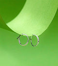 Interwined Hoops Earrings (Silver)
