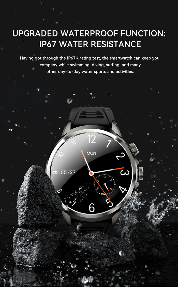 J18 Smart Watch – SIM Card Support, Heart Rate, SpO2 & Sleep Monitor, TikTok Compatible, 7-Day Battery