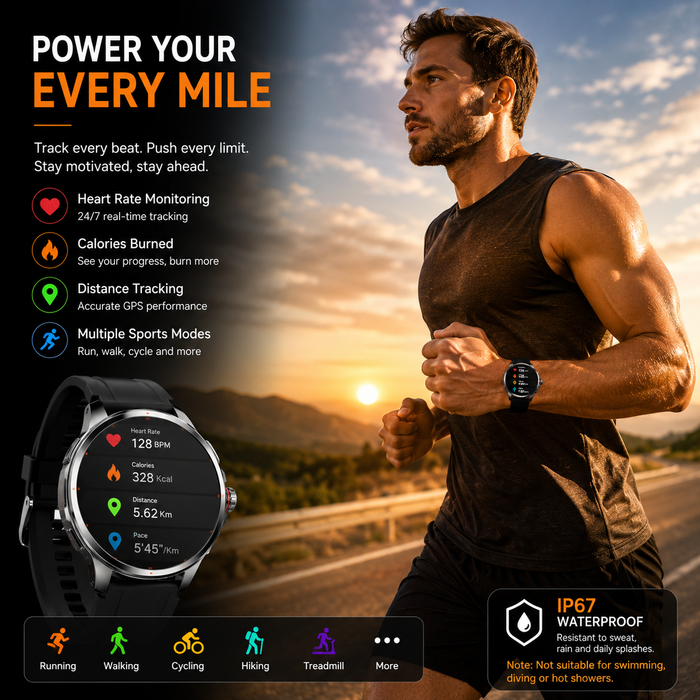 J99 4G LTE Smartwatch – Dual OS, AMOLED Display & GPS