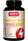 Jarrow Formulas Methyl B-12 1000 mcg (Lemon Flavor)