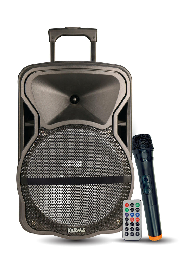KARMA ABISSO Diffusore amplificato con radiomicrofono - TechSoundSystem.com