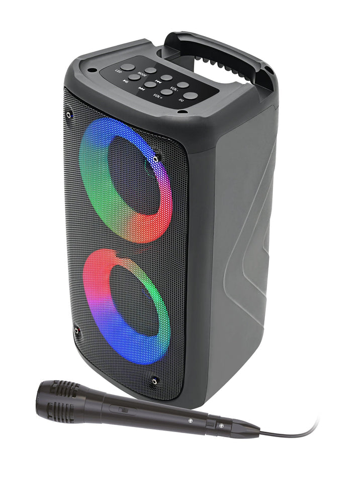 KARMA DOUBLE GO Diffusore ricaricabile circle light - TechSoundSystem.com