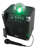 KARMA SOUND MAGIC Diffusore a batterie con effetto luce 60W - TechSoundSystem.com