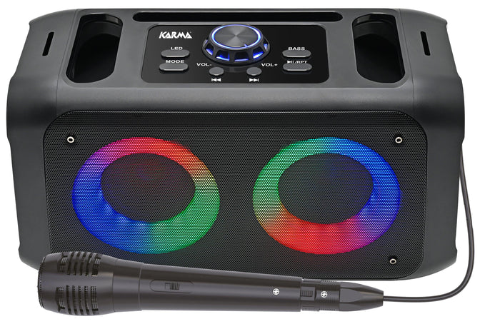 KARMA WPARTY 2 Diffusore ricaricabile circle light - TechSoundSystem.com