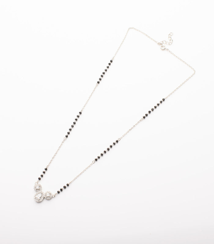 Katrina Kaif Inspired Modern Mangalsutra (Silver)
