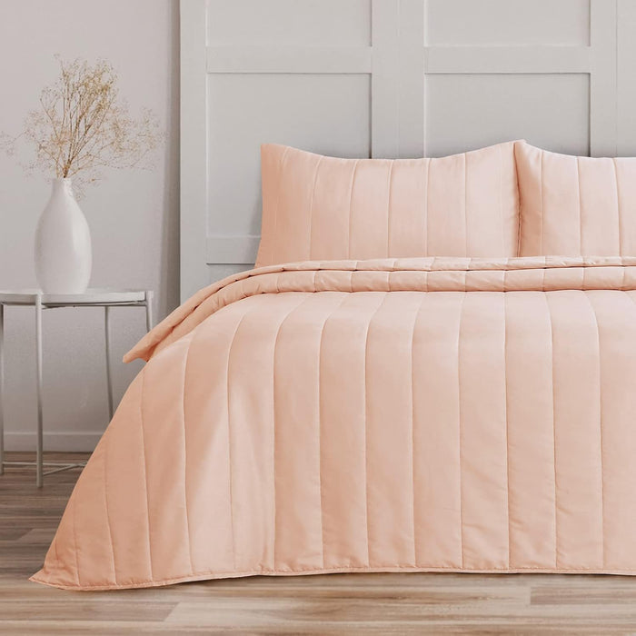 King Size Bedspreads Quilted Pattern - 3Pcs