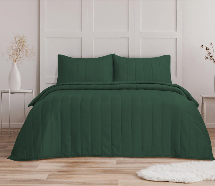 King Size Bedspreads Quilted Pattern - 3Pcs