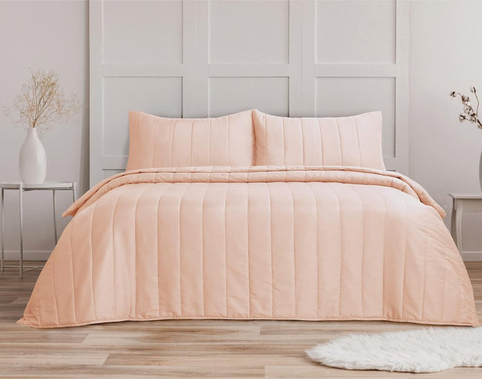 King Size Bedspreads Quilted Pattern - 3Pcs