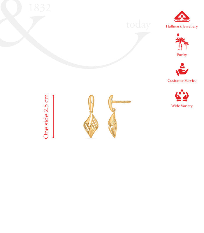 Layered Chevron Gold Tops