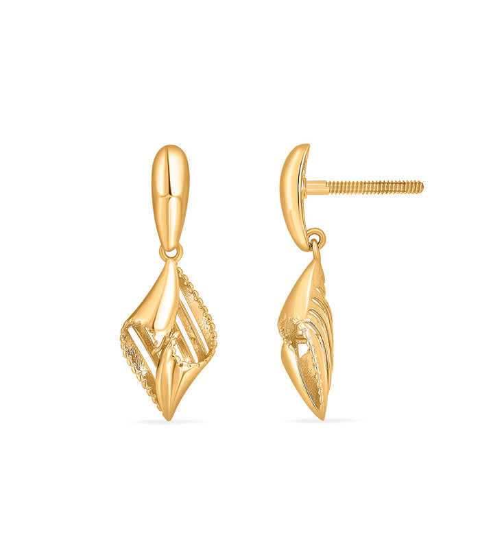 Layered Chevron Gold Tops