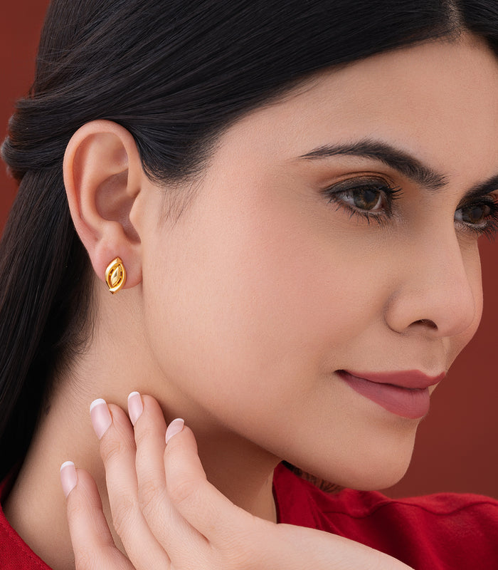 Leaf Embrace Gold Tops