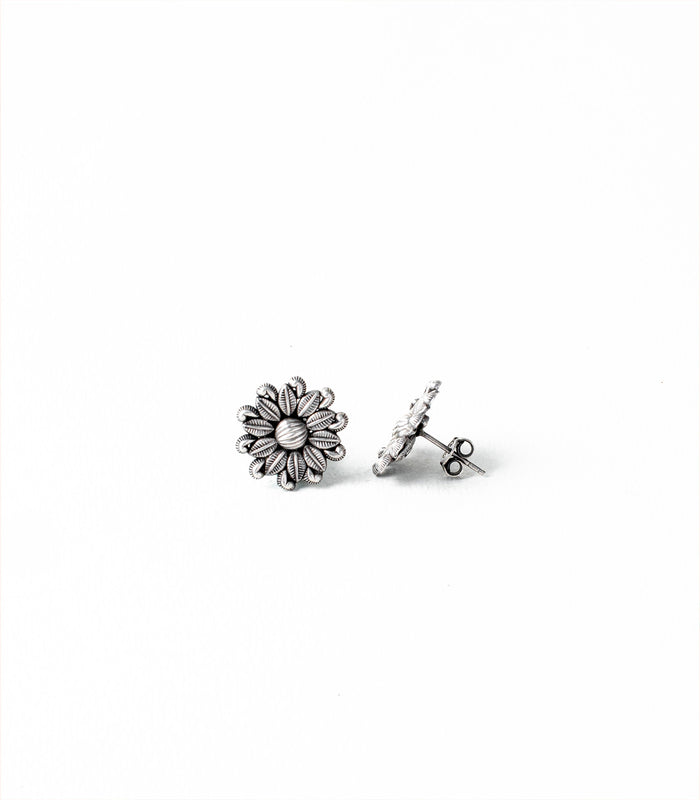 Leafy Core Oxidized Tops (Silver)
