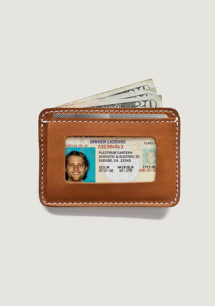Leather Id Picker's Wallet