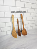 Left-Handed Spatula Bundle | 3 Woodworking Templates | PDF Digital Download