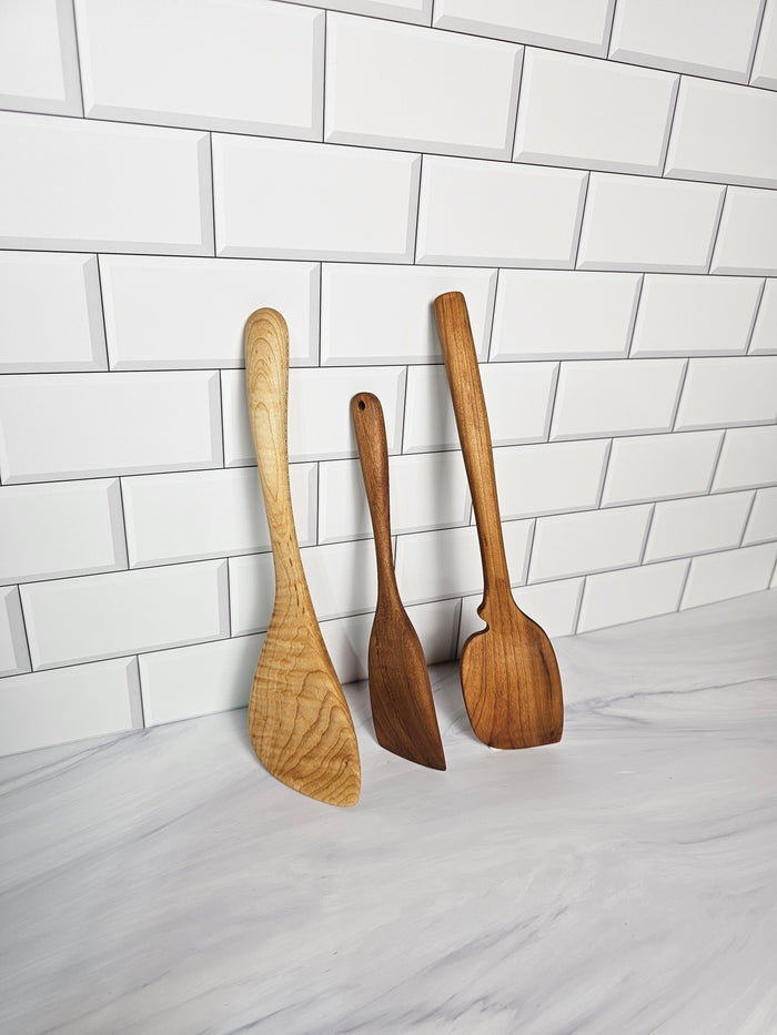 Left-Handed Spatula Bundle | 3 Woodworking Templates | PDF Digital Download