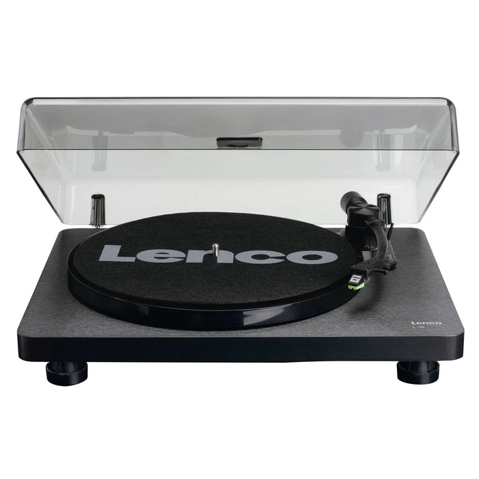 Lenco L-30 Giradischi in MDF Preamplificatore integrato e testina MM