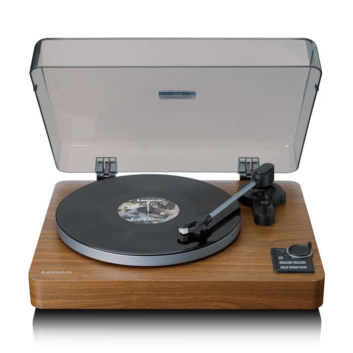 Lenco LBTA-165 Giradischi automatico con Bluetooth 5.3 Testina Audio Technica AT3600L