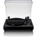 LENCO LS-60BK Giradischi con altoparlanti integrati e Bluetooth®, testina Audio technica