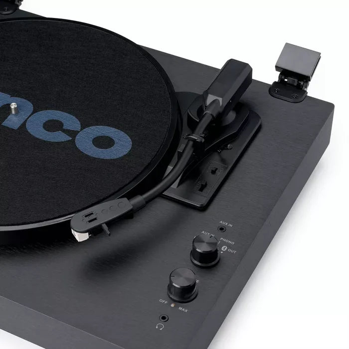 LENCO LS-60BK Giradischi con altoparlanti integrati e Bluetooth®, testina Audio technica